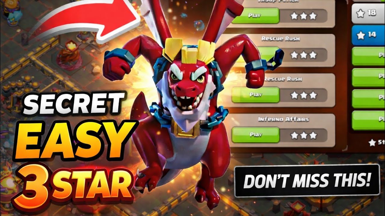 Dragon Escape Event Full Guide 🔥 | Fastest Way To Complete & Unlock All Rewards 💪 | Clash of Clans 