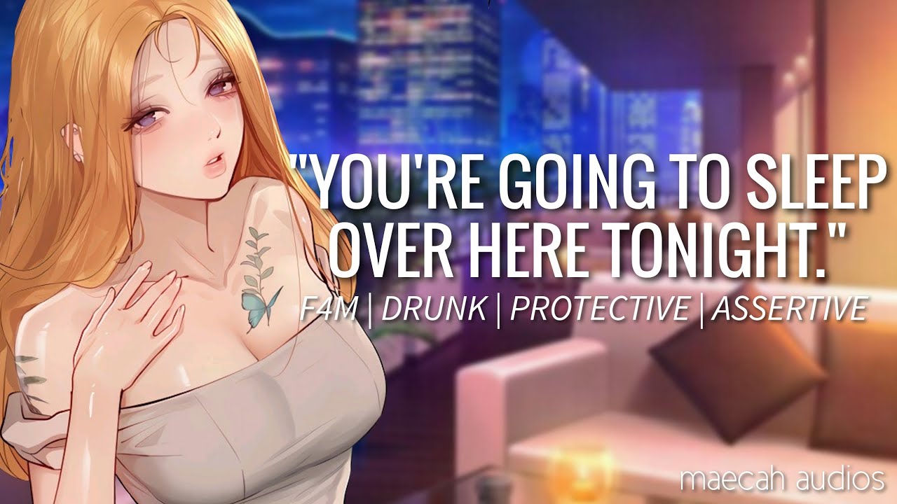 Your Bully Takes You To A Party With Her | ASMR Roleplay [F4M] [drunk] [protective] [assertive]