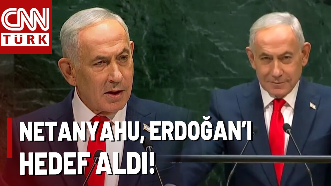 Netanyahu, Cumhurbaşkanı Erdoğan'ı Hedef Aldı! Netanyahu 