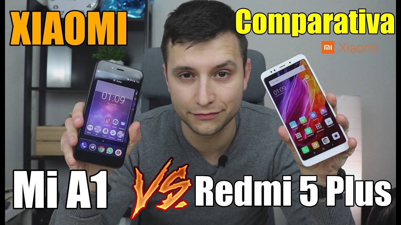 Comparativa Redmi 5 Plus vs Mi A1 - Diferencias y uso