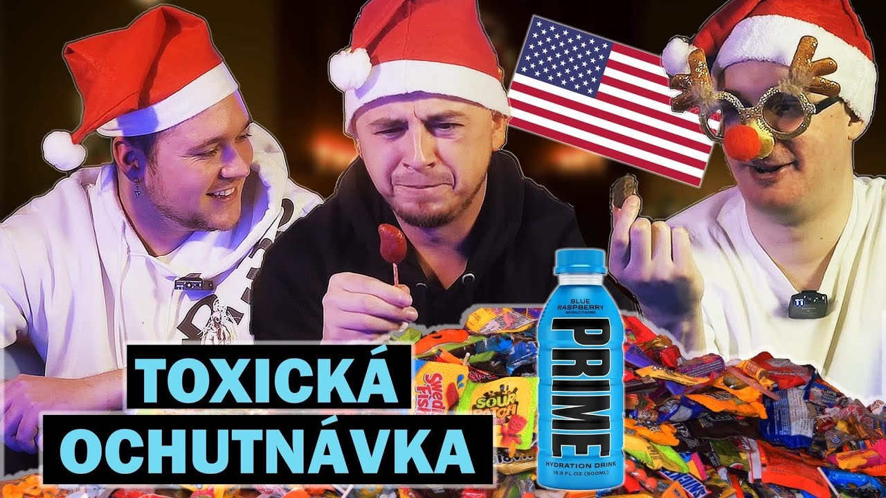 TEST SLADKOSTÍ Z USA @petangames @MarleyKKT