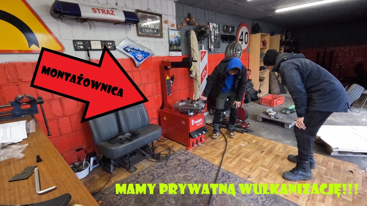 Inwestycja w nową maszynę! Montażownica do opon Redats m-111f