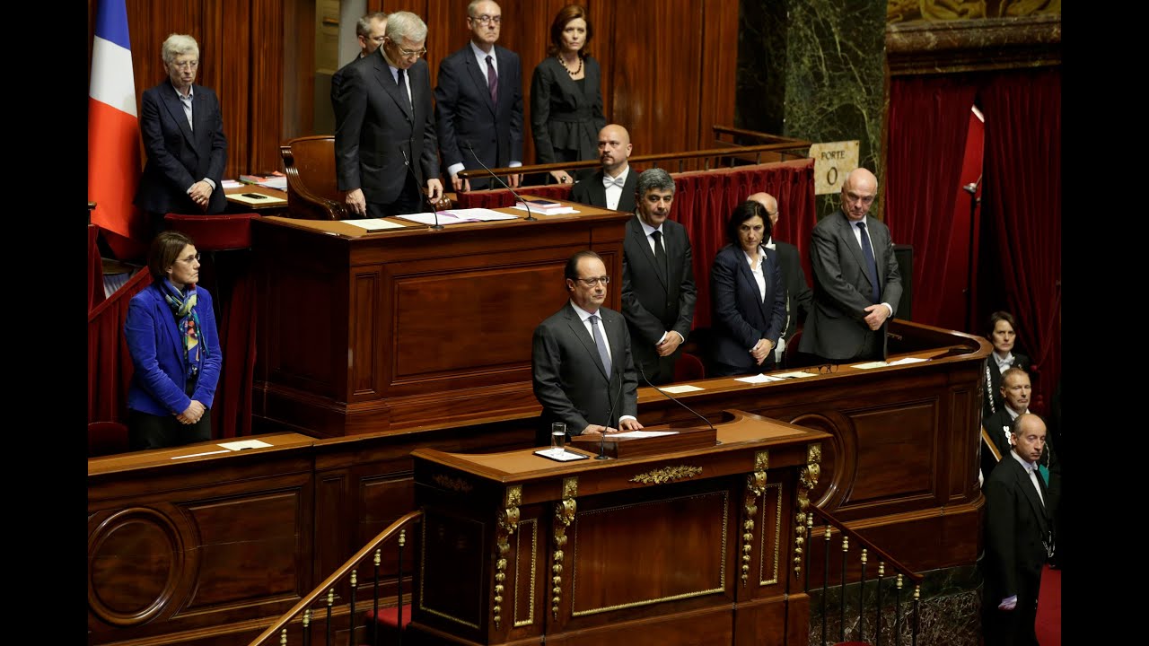 French congress erupts into rendition of 