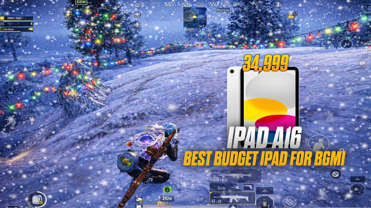 iPad 11 A16 BGMI Graphics Test (SMOOTH+ EXTREME) 🔥 | PUBG Mobile Gaming 2026 | With Best Sensitivity