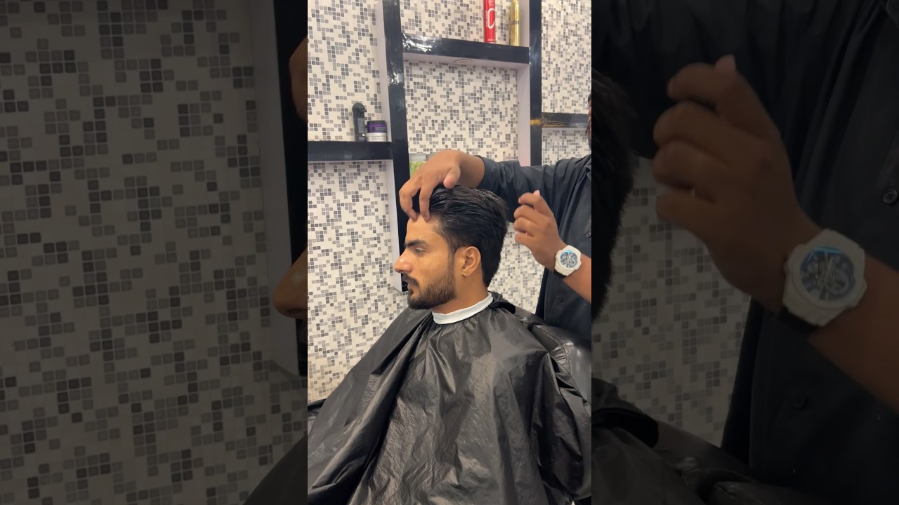 Lavish Men Saloon 💇🏼&zwj;♂️ #meermurtazajokhio #minivlog #lavishmensaloon #haircut #shorts #hairstyle