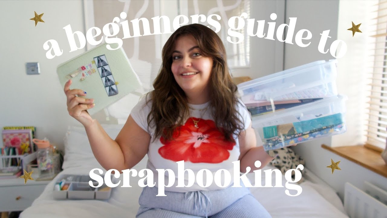 a beginners guide to scrapbooking ✂️ essentials, how to start a scrapbook + supplies you need