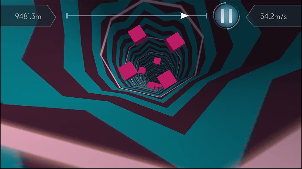 Tunnel Rush GAMEPLAY | android & ios | LEVEL 0 - 10