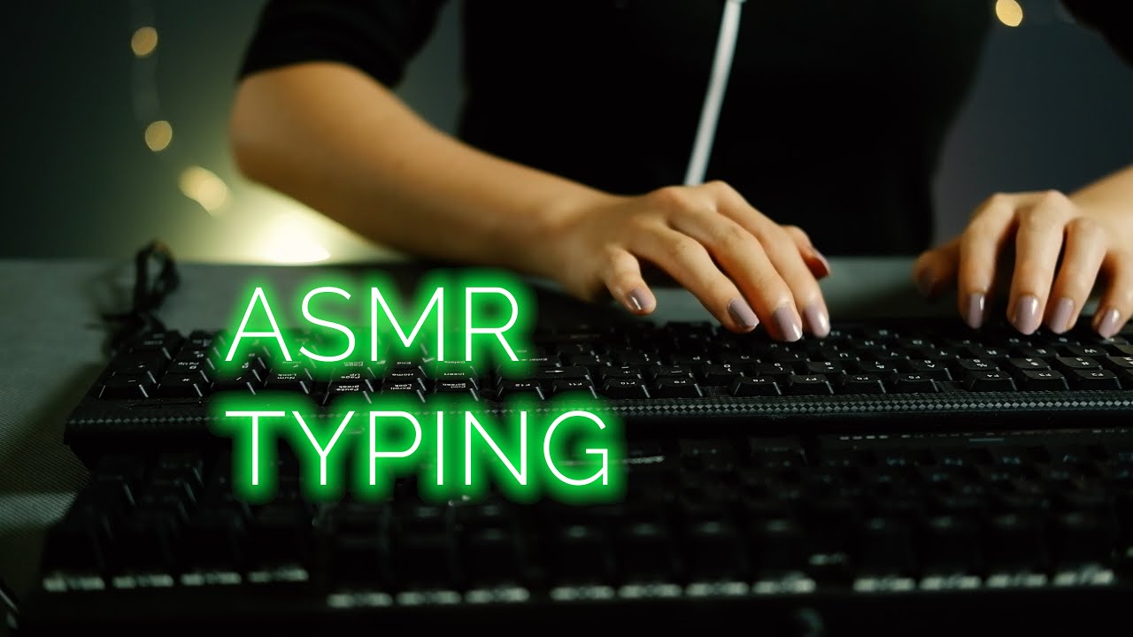 ASMR Typing : The Typing Sounds of Mechanical Keyboard vs Membrane Keyboard | CosyASMR, Cosy ASMR