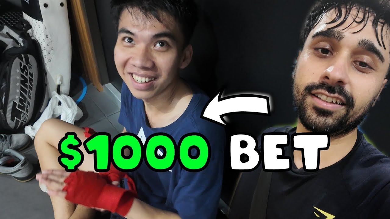 I Challenged Him to a $1000 Boxing Fight…
