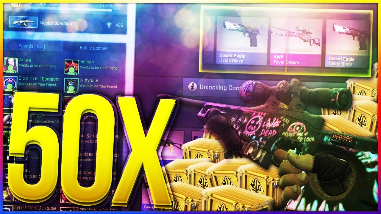 50 x SPECTRUM CASE OPENING