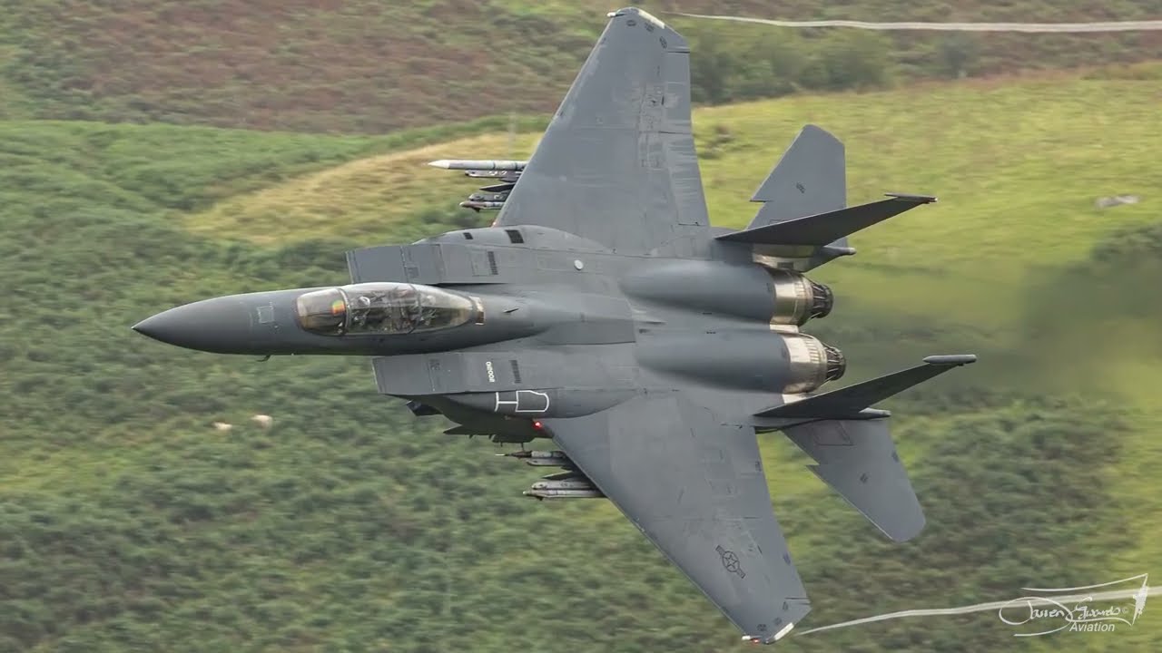 Mach Loop Hill Spotting with Lucas &ndash; Never Gets Old - RAF A400M, Typhoon - USAF F15