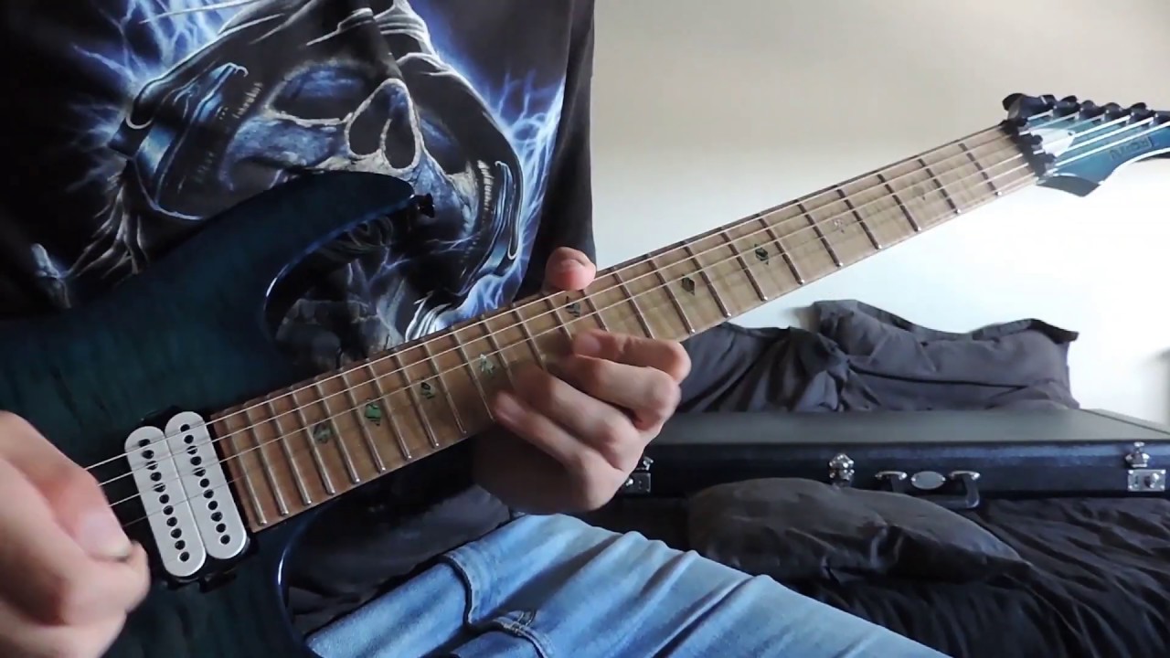 Tornado Of Souls (Megadeth) Guitar Solo Cover By C&eacute;sar Ambrosini
