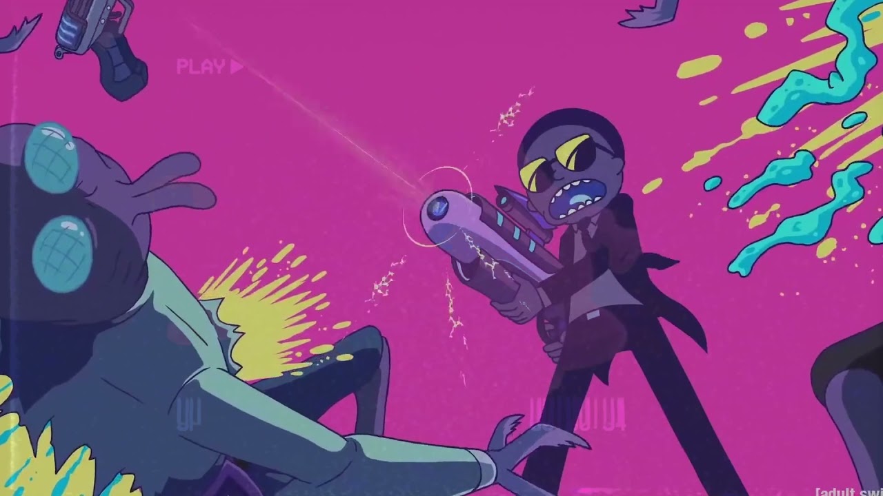 merge: james blake - where's the catch & ricknmorty