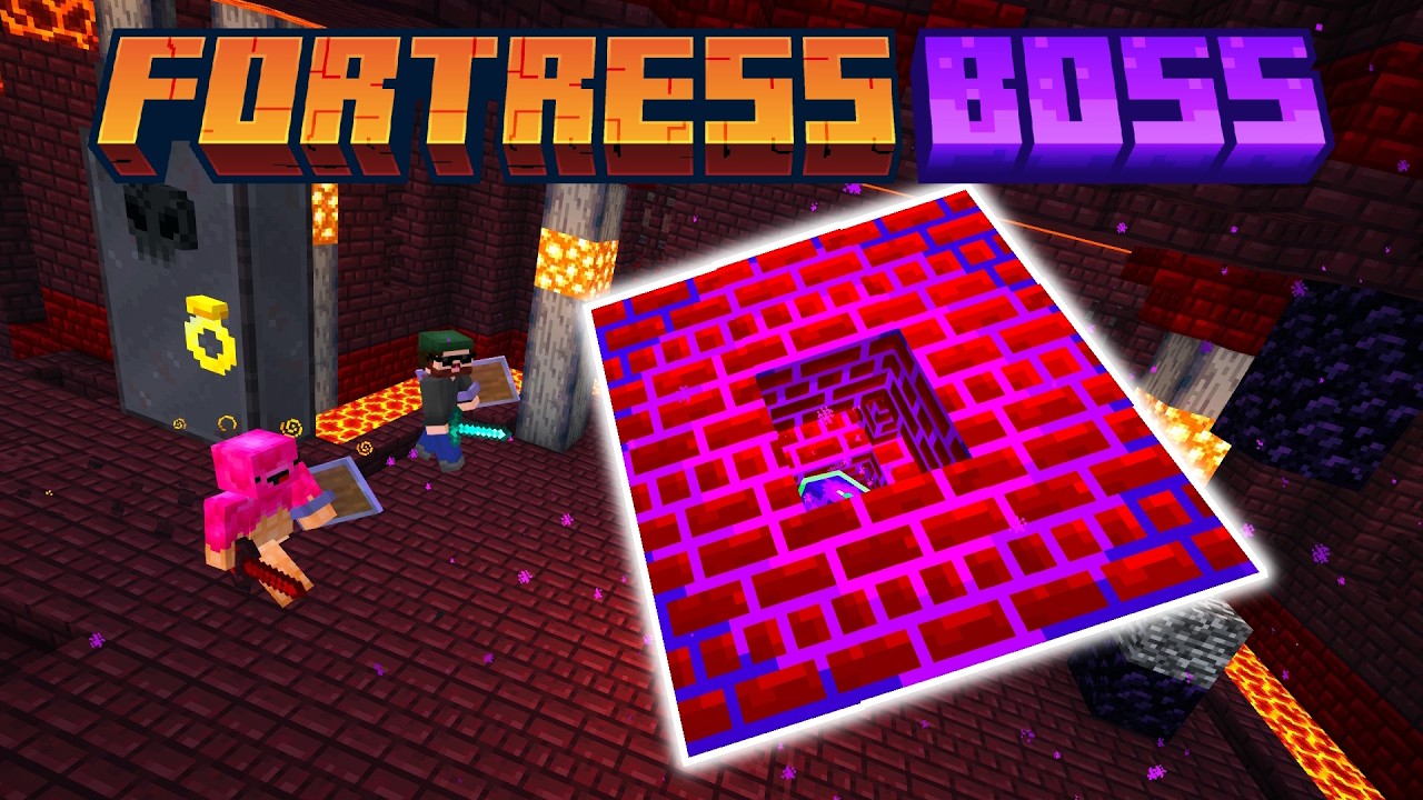 I gave the Nether Fortress a Custom Boss