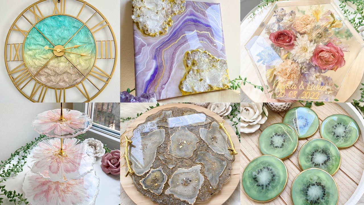 30 DIY Epoxy Resin Ideas: Resin Art Tutorials