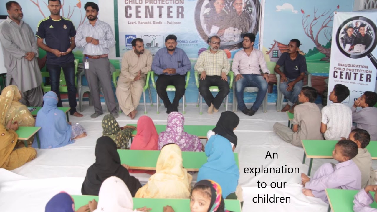 Inauguration of New CPRT centre in Lyari, Karachi, Pakistan