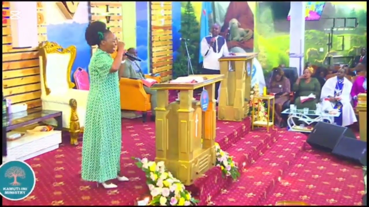 MUGWI WA ORO UGUO -  MARY LINCON PREACHING FOR THE FIRST TIME AT PRIESTHOOD KAMUTIINI SUNDAY SERVICE