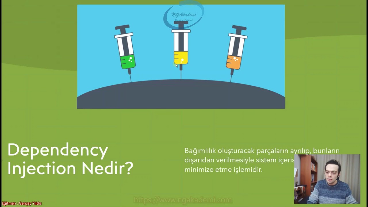 42) Asp.NET Core 5.0 - Derinlemesine Dependency Injection - IoC Yapılanması