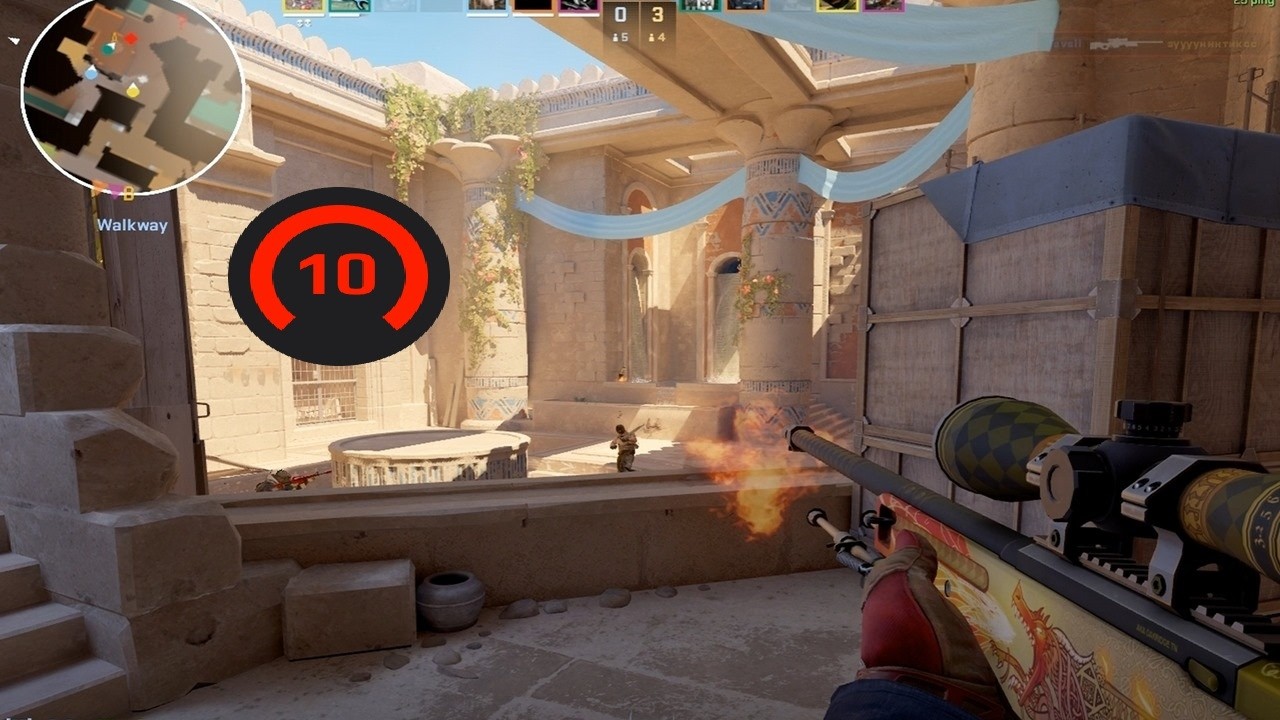awp in high elo faceit