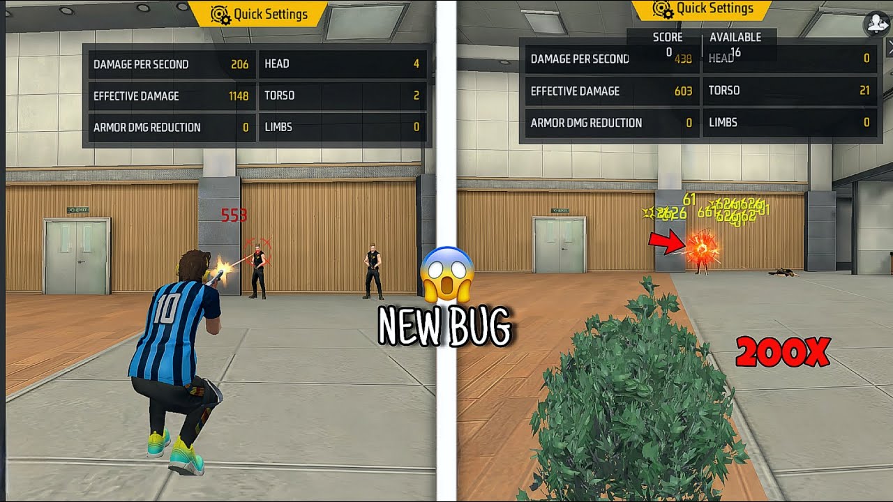 TOP 10 NEW TRAINING GROUND TRICKS AFTER UPDATE || FREE FIRE TRICKS