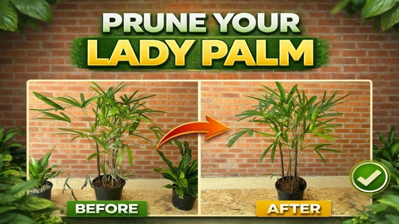 ⭐ Lady Palm Care Guide 🌿 The Secret to Growing a Perfect Rhapis Palm