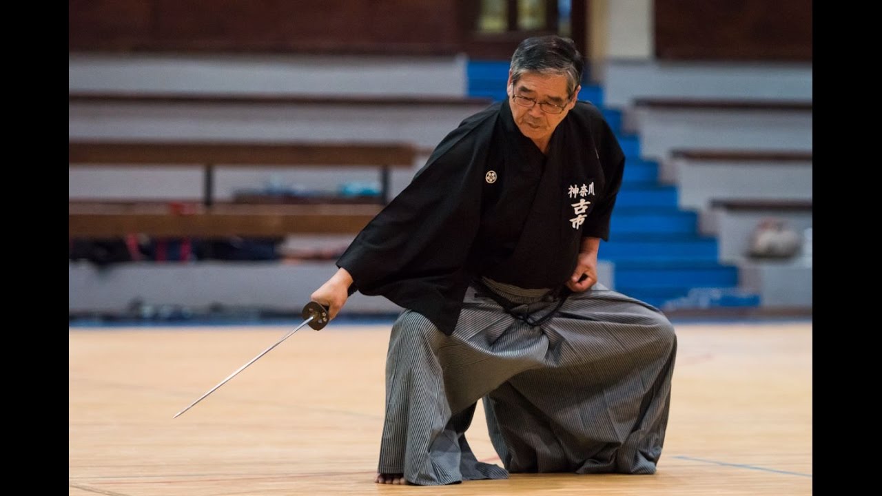 #Iaido Embu / Muso Shinden-ryu Iaido / Kyoshi 8th dan Demonstration