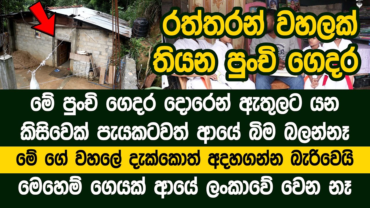 පුංචි දුප්පත් ගෙදර මාලිගාවක් කරපු සුපිරි පොඩ්ඩො l Karate Kids