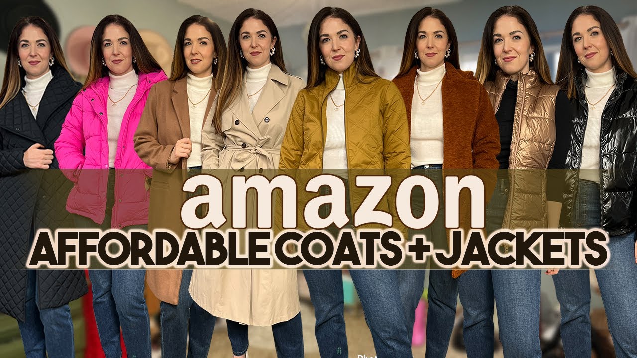 The BEST Affordable Coats + Jackets on Amazon (Most under $70!)