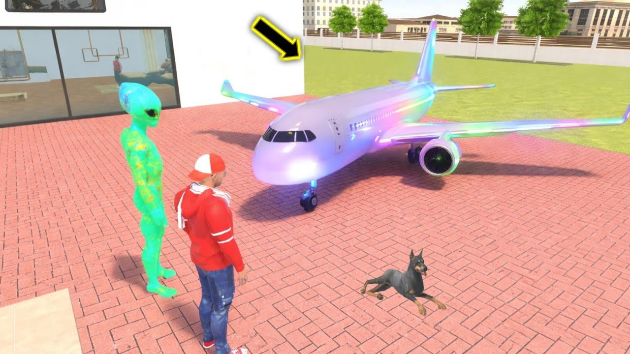 🥳 Franklin Purchase New Airoplane 🤯 | Indian theft aura simulator 😎 |