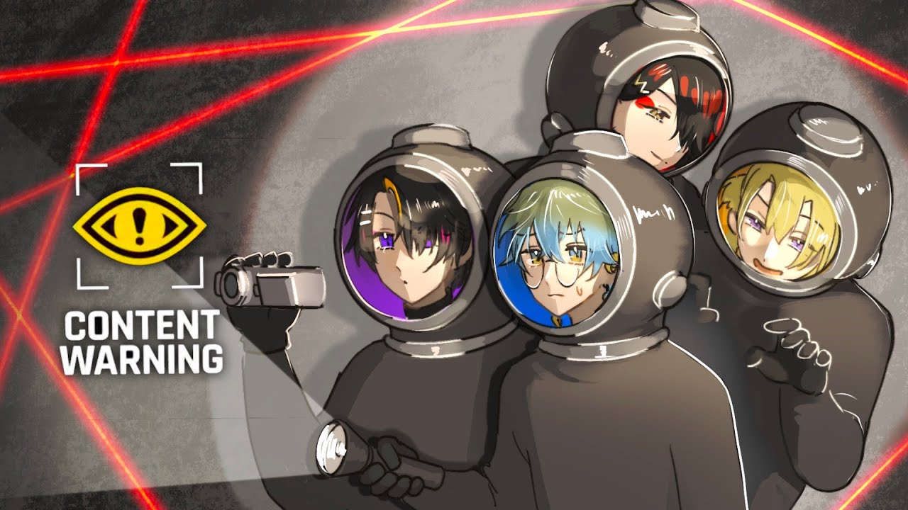 【LUXIEM COLLAB】WE LOVE CONTENT WARNING WE LOVE CONTENT WARNING WE LOV【NIJISANJI EN | Luca Kaneshiro】