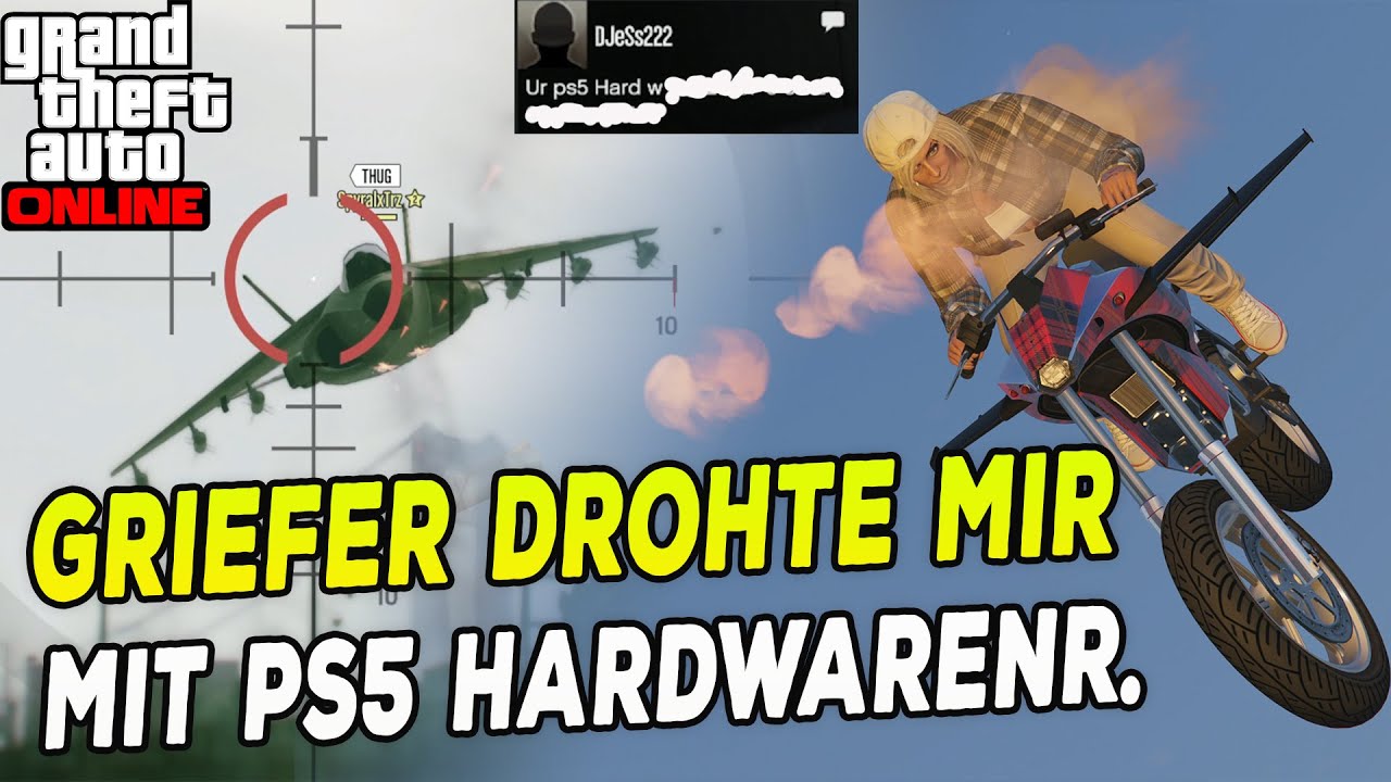 Jetzt drohen sie schon mit PS5-Hardwarenummern... | Gta 5 Online