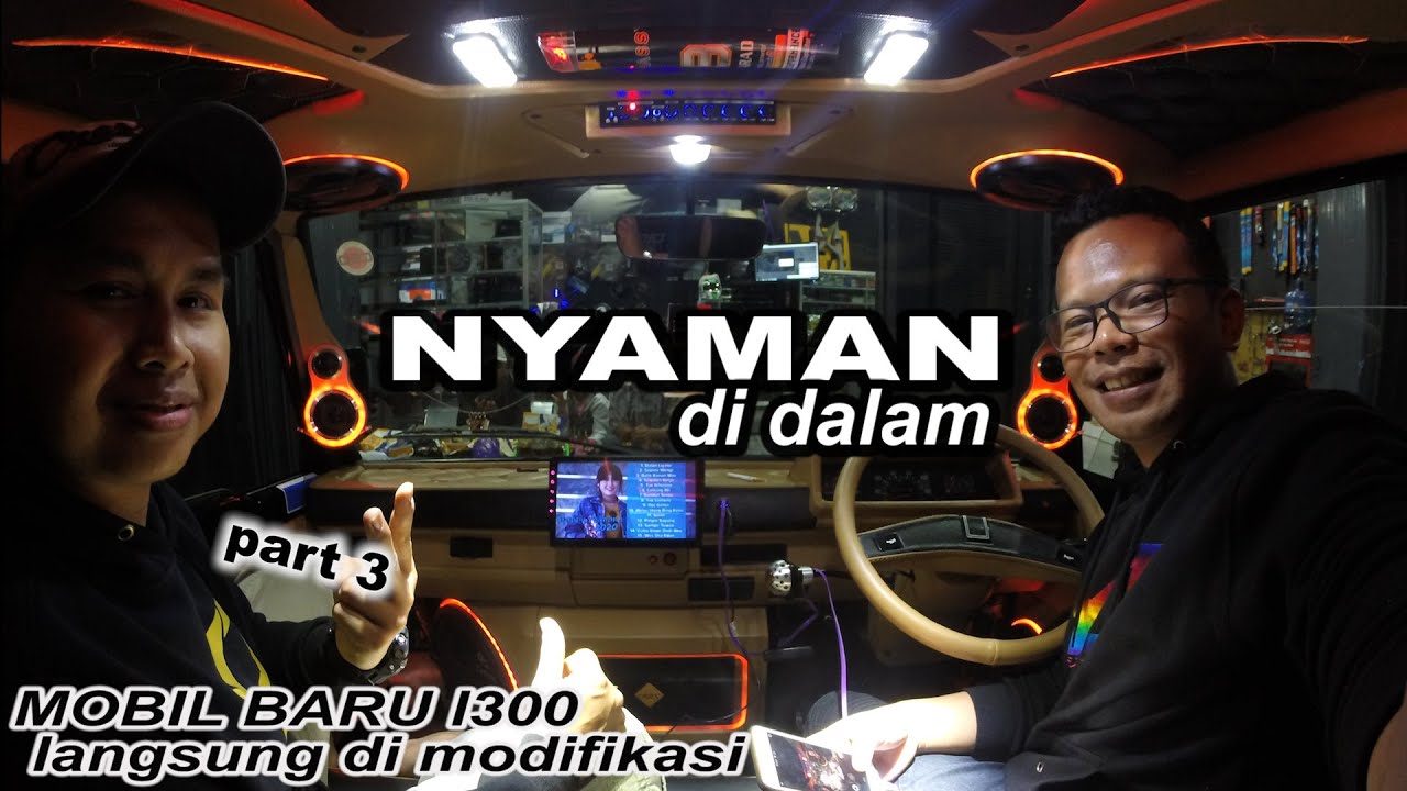 MODIFIKASI INTERIOR MOBIL MITSUBISH PICK UP l300 PART 3