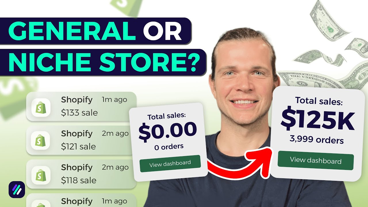 Niche vs General Dropshipping Store: Beginner Guide + AI Tip