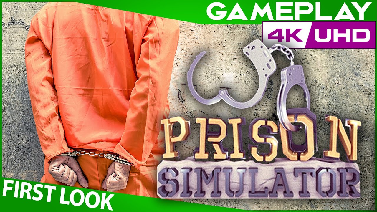 Day 1 Prison Simulator Gameplay FIRST LOOK Demo 4K UHD