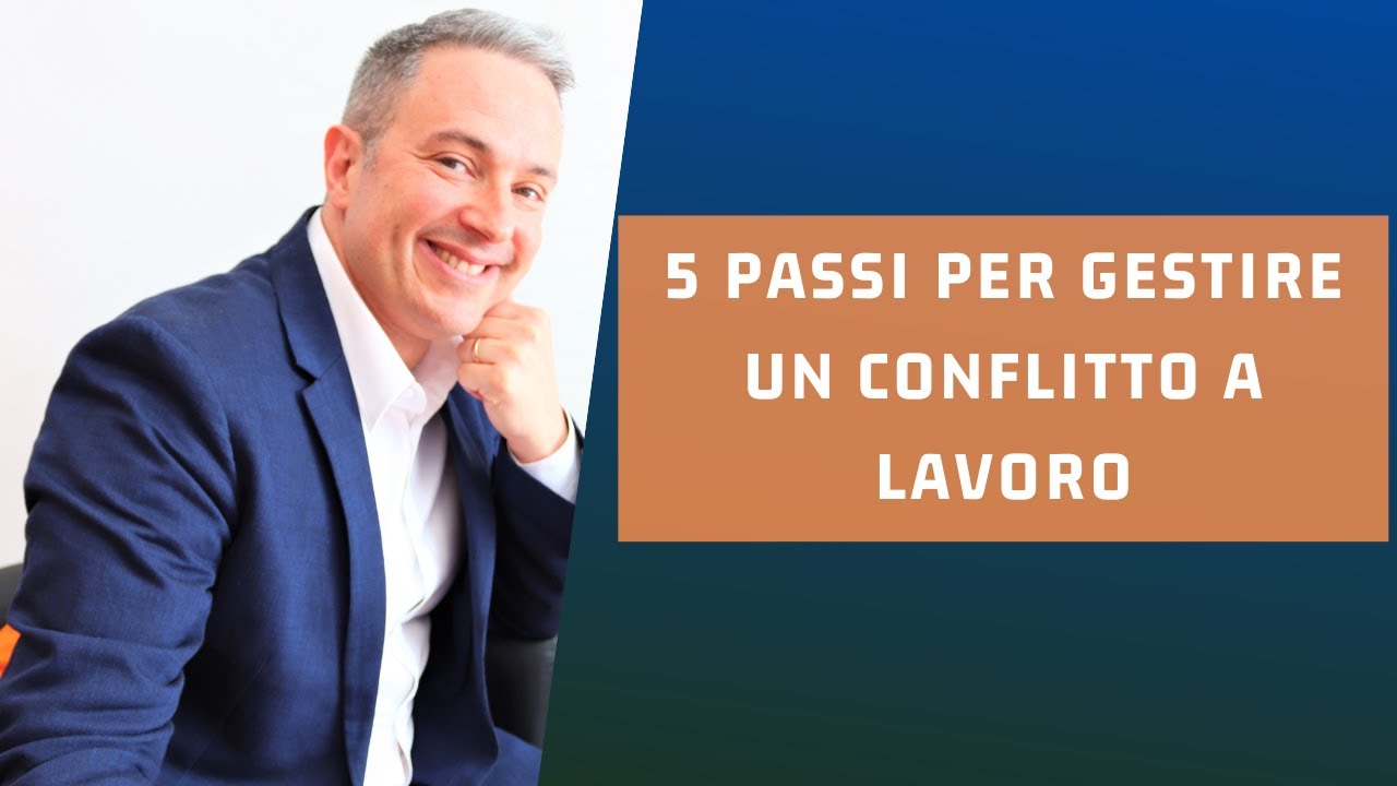 Come gestire un conflitto tra collaboratori o all'interno di un gruppo di lavoro