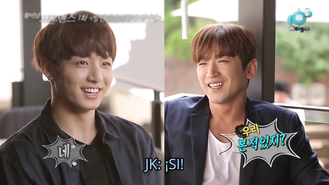 [ IMAGINA BTS ] Jungkook convive con tu hermano.