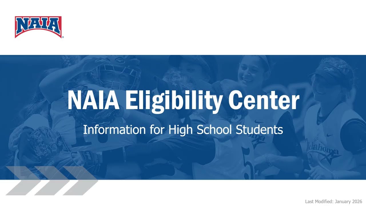 NAIA Eligibility for High School Students Webinar