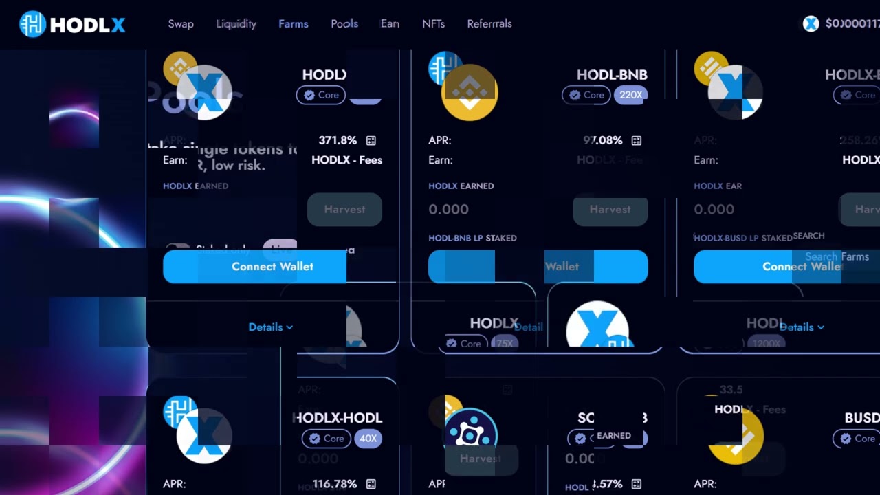 HODLX Defi Hub &ndash; Spotlight Footage