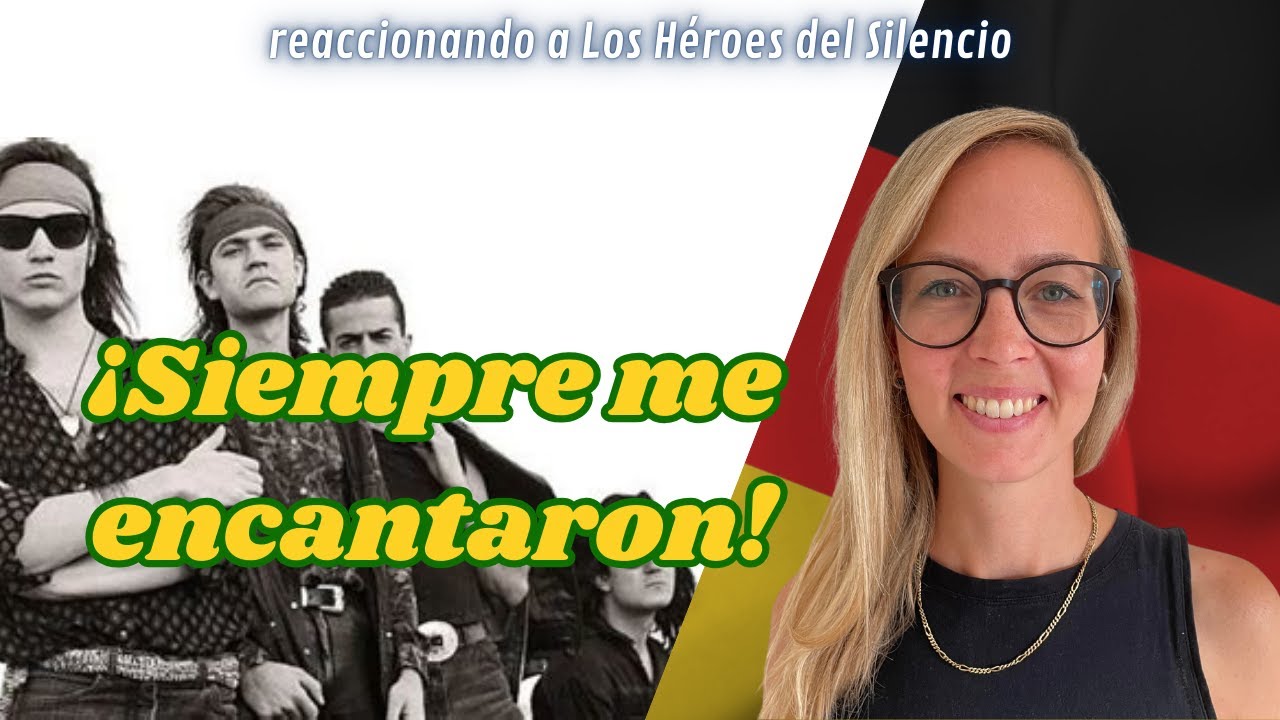 🇩🇪 Alemana reacciona a Los Héroes del Silencio  🇪🇸 - Agosto