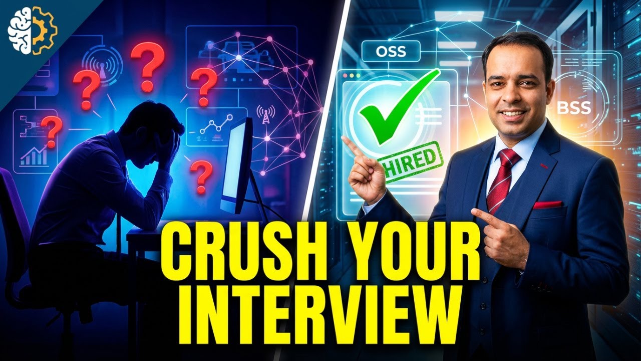 OSS & BSS Systems Interview Questions | NMS, CRM & Billing | Enhance Smart Skills