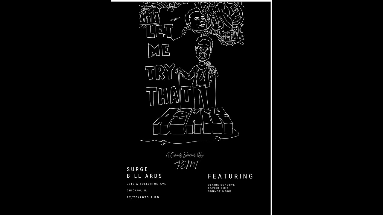 Let Me Try That Again : A Comedy Special By Femi