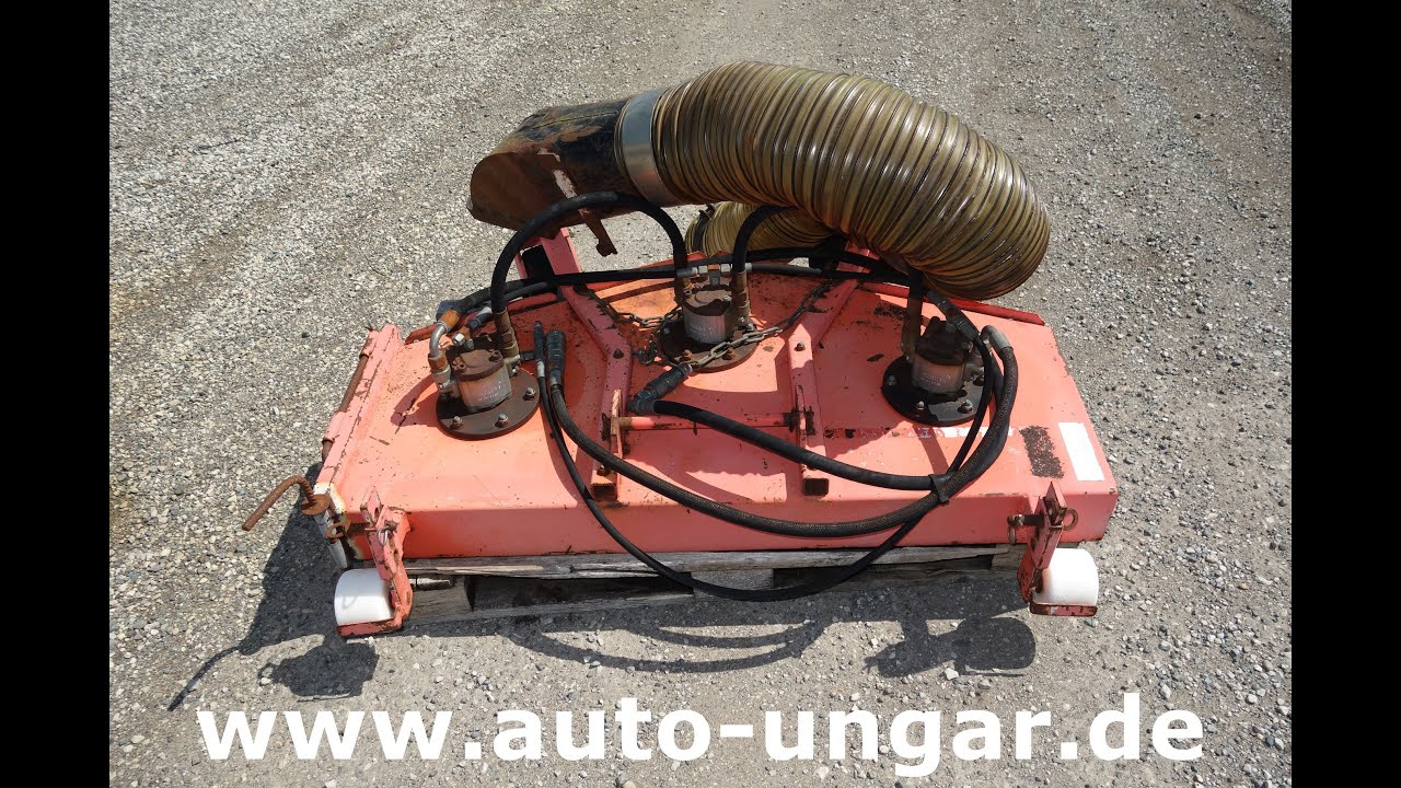 Nilfisk Mähwerk hydraulisch passend zu Egholm 2100 Sichelmäher 120cm www.auto-ungar.de