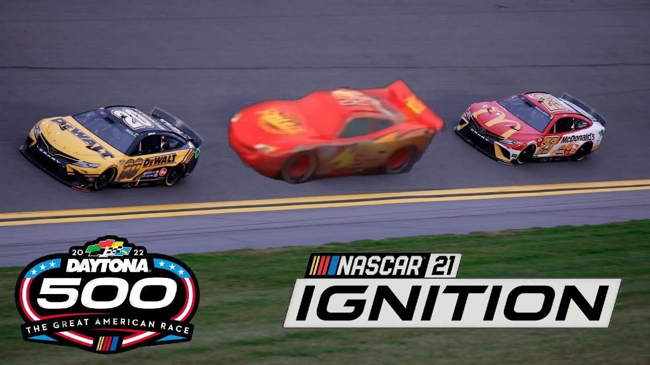 Lightning Mcqueen at the 2022 Daytona 500|Nascar 21: ignition