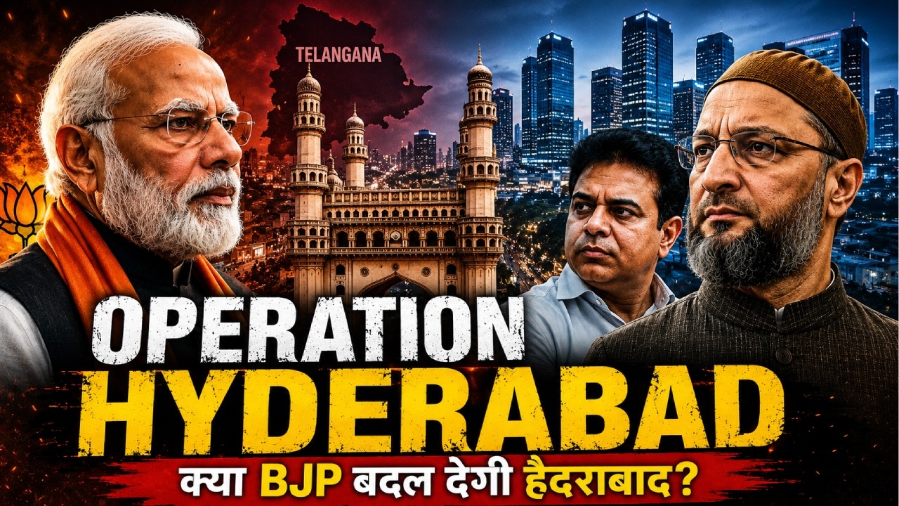 Operation Hyderabad: BJP's Biggest Mission in South India | Hyderabad Politics Explained