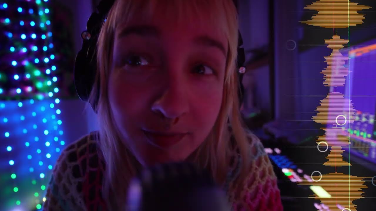 vibrating with sound