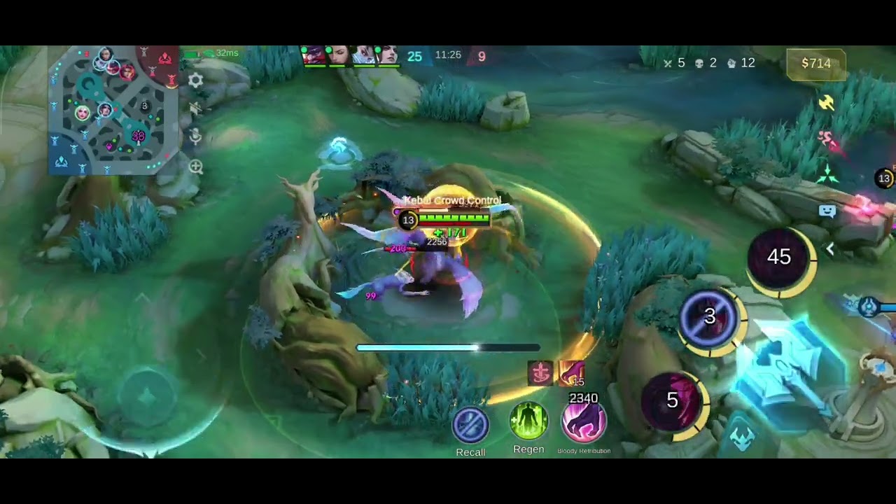 Gameplay Alice Hiper #mobilelegends #alice #solorank #mlbb 