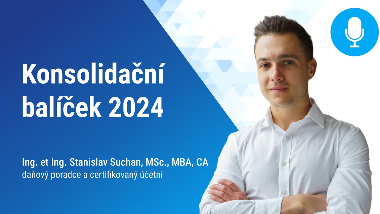 Konsolidační balíček 2024 📦 (+ příklad)