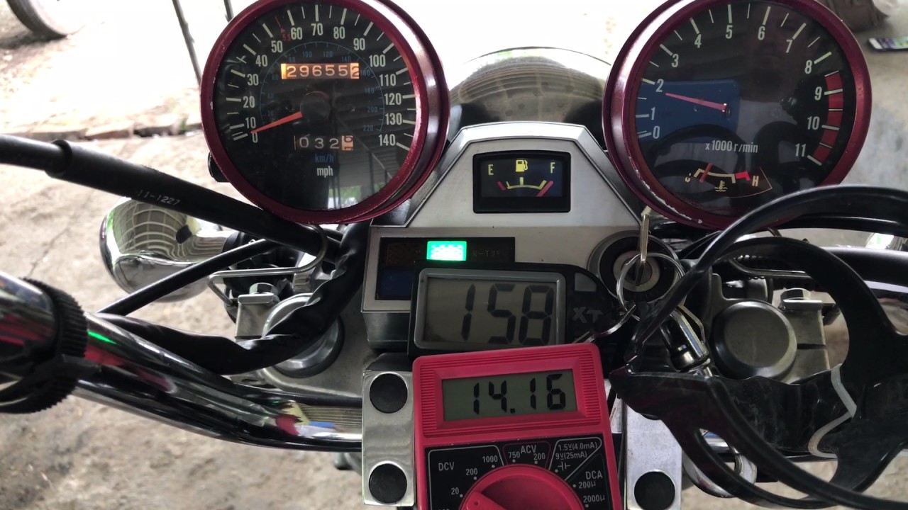 Kawasaki vn750 with caltric stator
