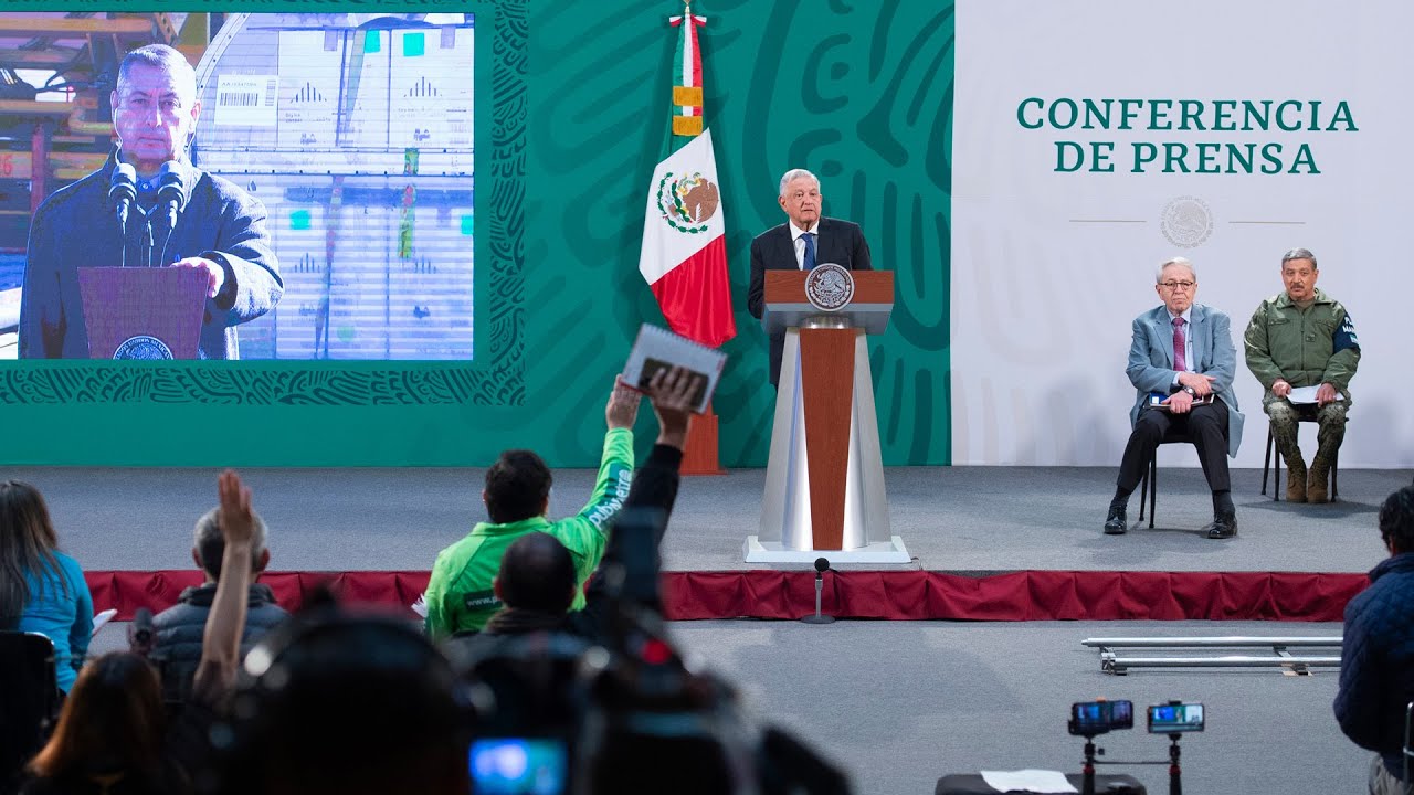 México envasa vacunas contra COVID-19. Conferencia presidente AMLO