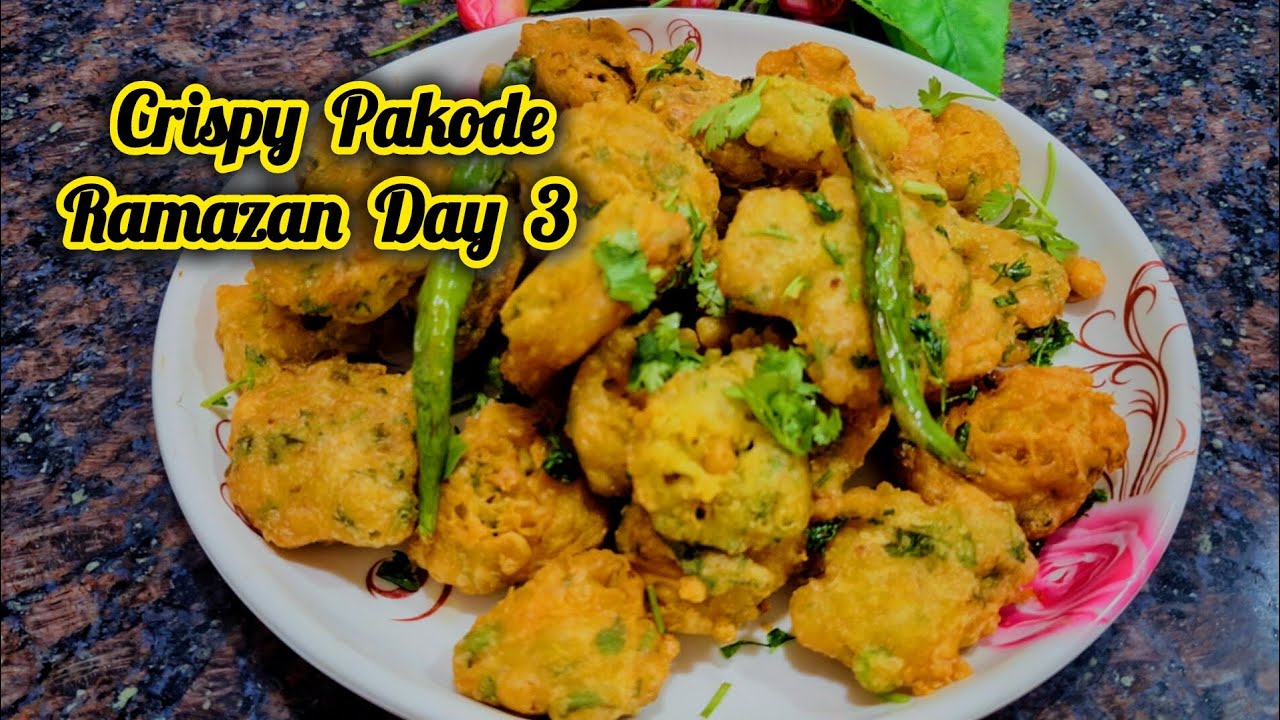 Ramazan Series Day 3 | Crispy Pyaaz Ke Pakode | Easy Iftar Recipe